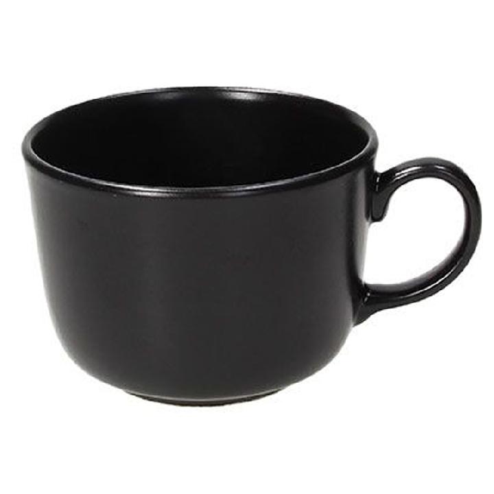 Чашка Tognana Tatami Nero 450мл, черная