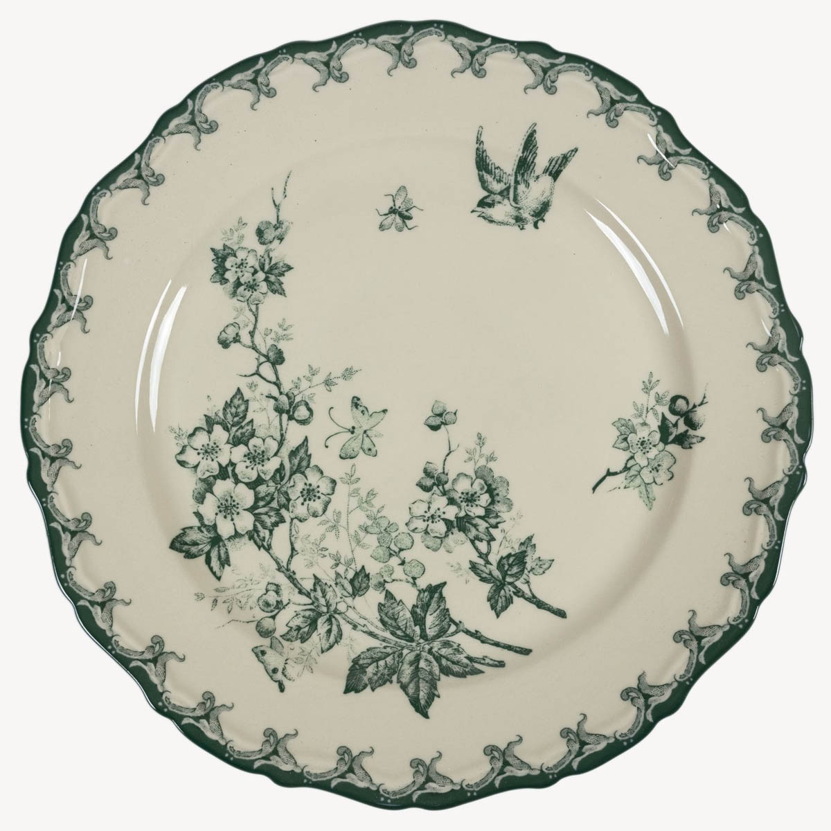 Тарелка обеденная Дымов Керамика Боярышник 