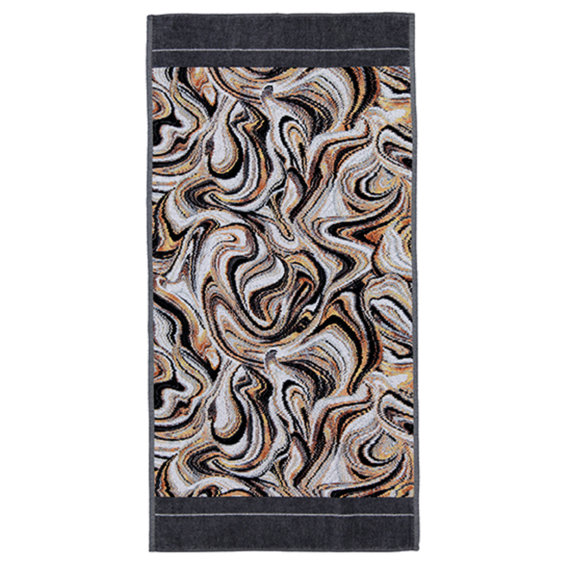 Полотенце Feiler Murano Nero 75x150см, цвет светло-голубой