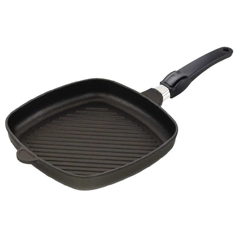 Сковорода индукционная глубокая AMT Frying Pans Titan 28x28см
