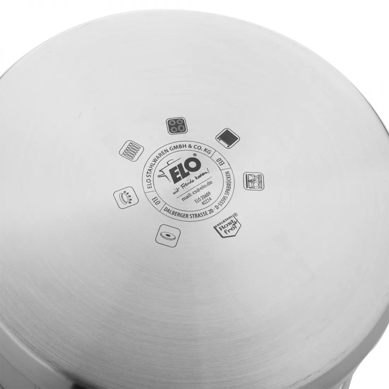 Кастрюля с крышкой ELO Profi Duo Therm 5,3л