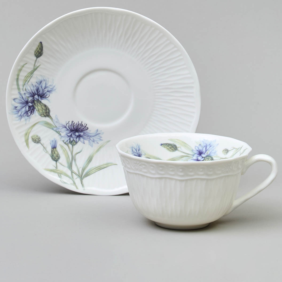 Чайный набор Lefard Васильки 4 предмета на 2 персоны