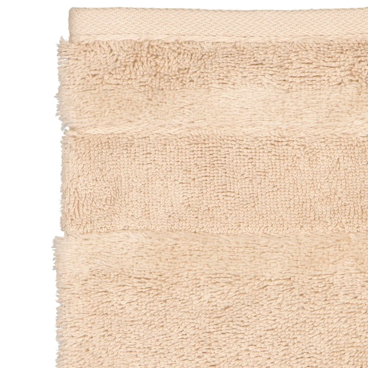 Полотенце махровое Cawo Noblesse 80x160см, цвет бежевый