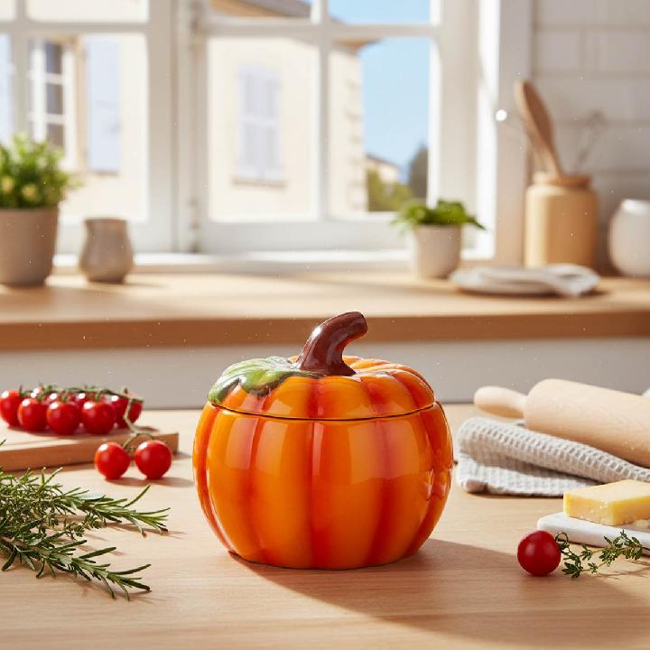 Блюдо для запекания с крышкой Agness Il Raccolto Тыква