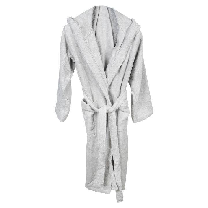 Халат махровый Cogal Top Red размер M, цвет серый