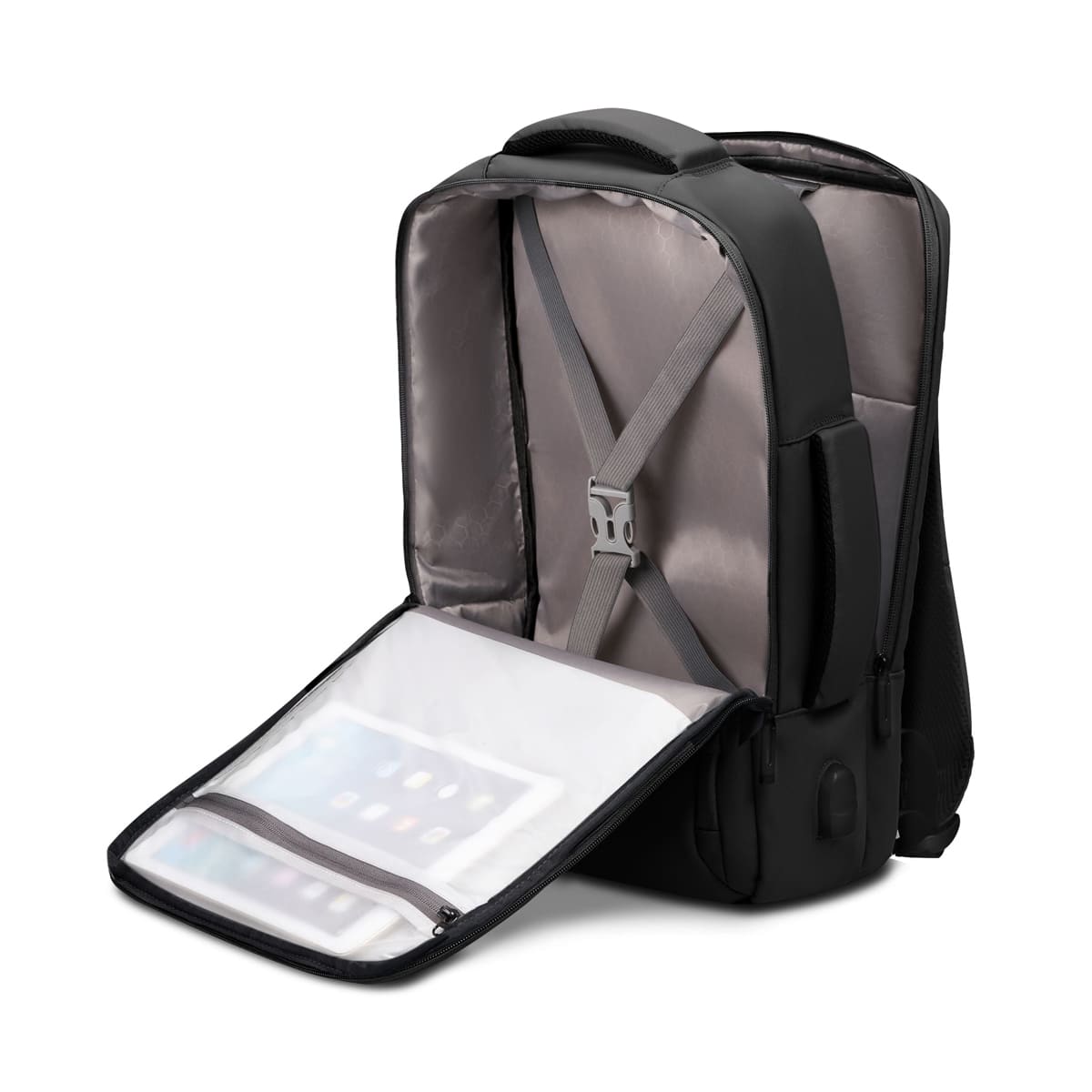 Рюкзак Henry Backer, черный