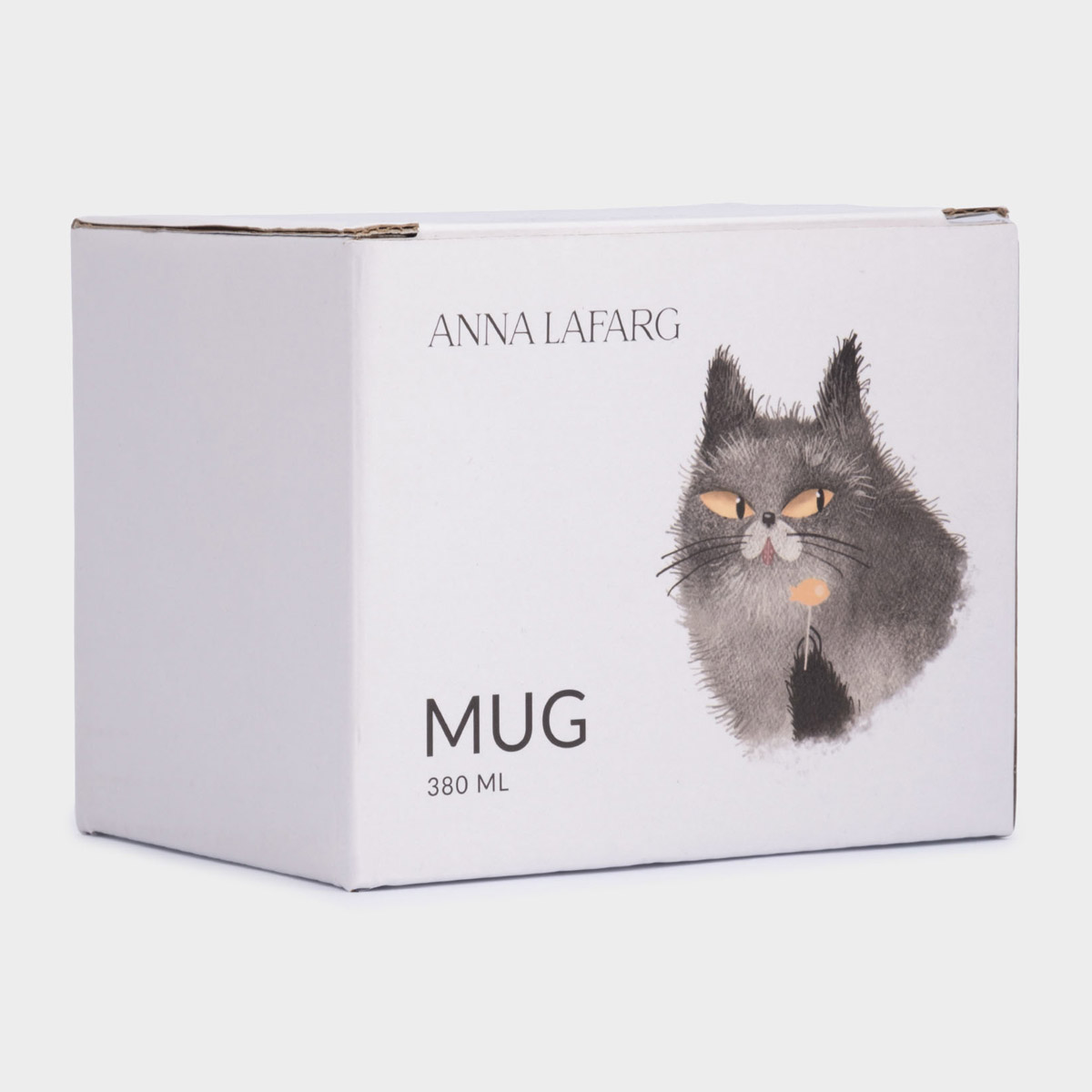 Кружка Anna Lafarg Pets Серый кот и Пес