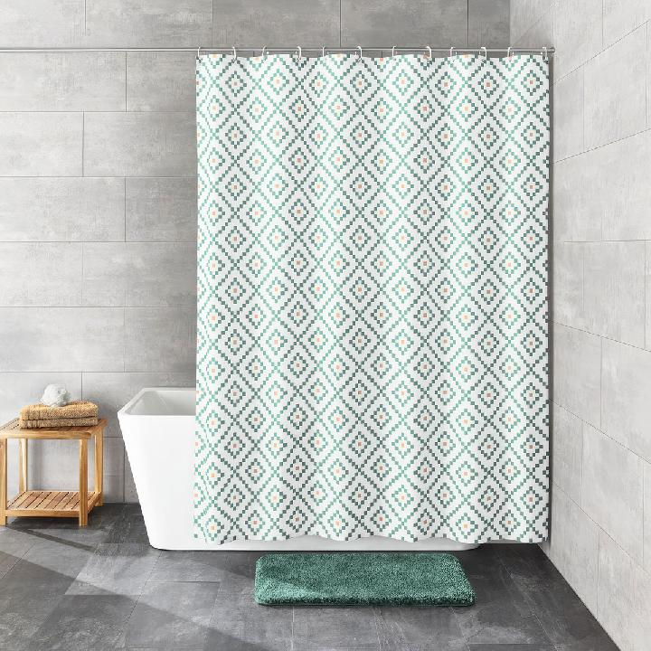 Штора для ванной комнаты Kleine Wolke Alhambra Maledivia 180х200см