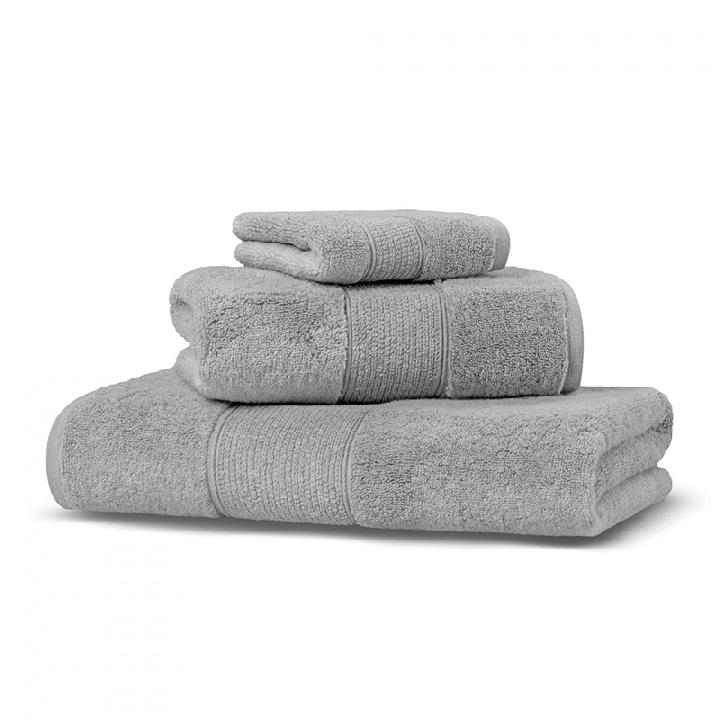 Полотенце махровое Hamam Ash 50x100см, цвет светло-серый