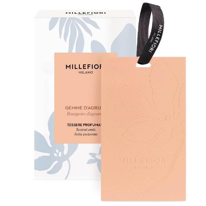 Ароматические карточки Millefiori Milano Цитрусовый цветок