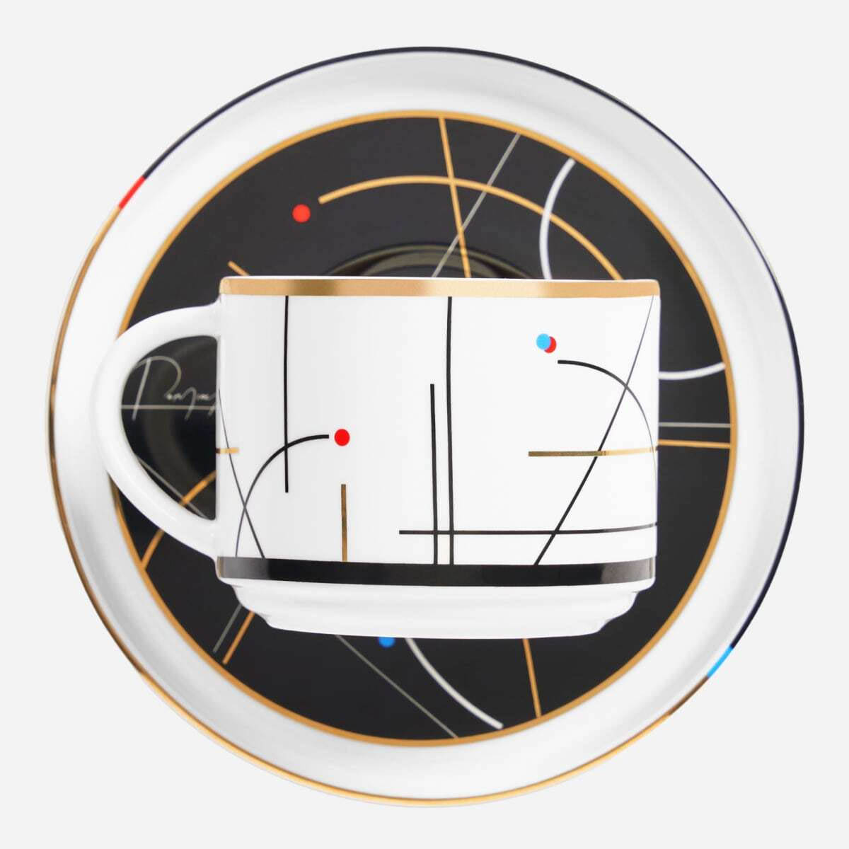 Чайная пара Domique City Noir