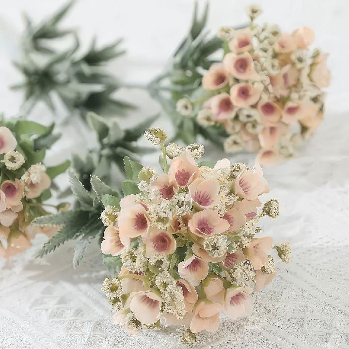 Цветы искусственные FloDecor Алиссум 78см, шампань