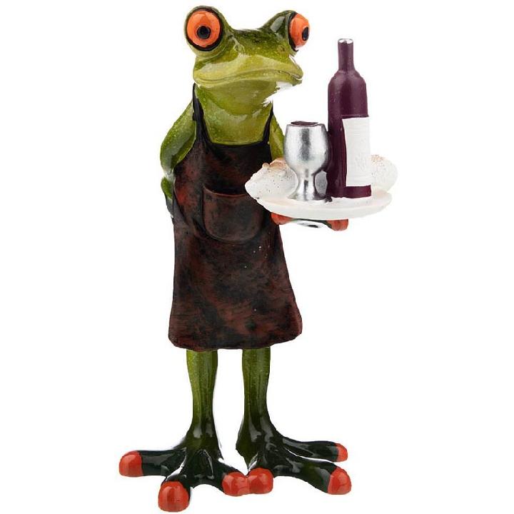 Фигурка декоративная Lefard Фрогги Официант