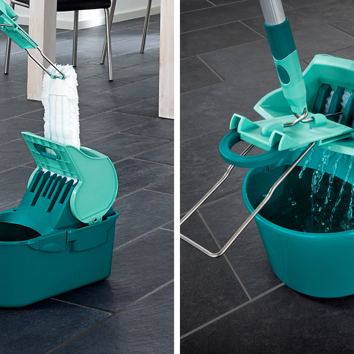 Ведро с отжимом Leifheit Perfect, 8л