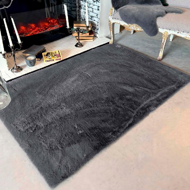 Коврик меховой Shahintex 120x200см шиншилла 27 S