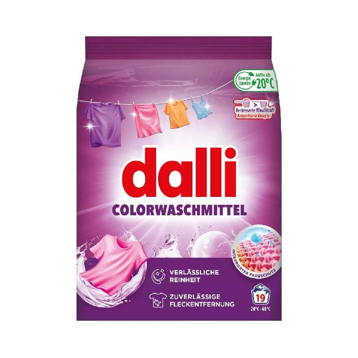 Концентрированный стиральный порошок Dalli Color для стирки цветного белья 0,95кг