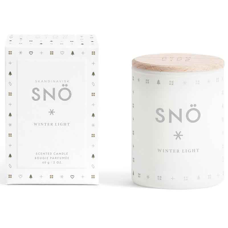 

Свеча ароматическая Skandinavisk SNO, 60гр, Белый
