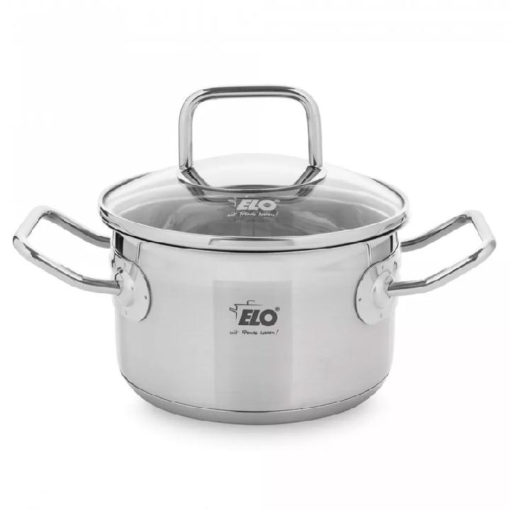 Кастрюля с крышкой ELO Profi Duo Therm 1,1л