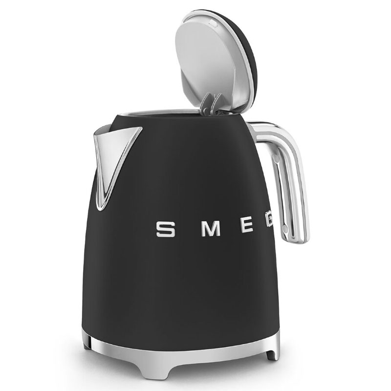 Чайник электрический Smeg 50’s Style, черный матовый