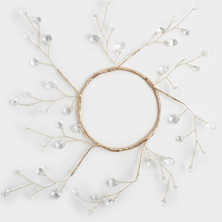 Венок декоративный Anna Lafarg Сказочный Город для чайной свечи