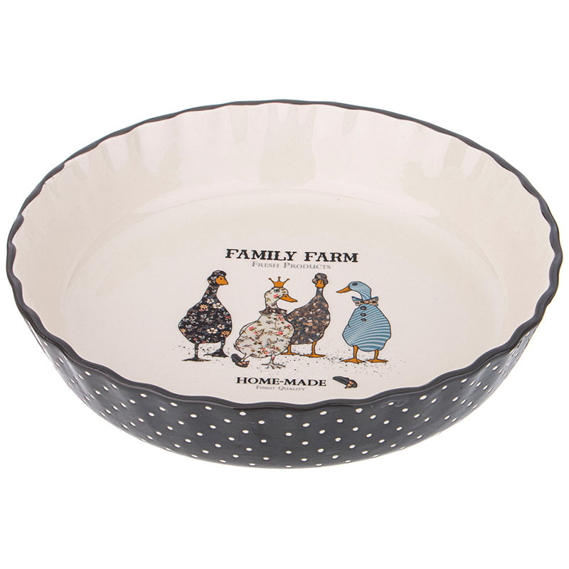 Блюдо для подачи и запекания Agness Family farm 27,5x27,5x6см
