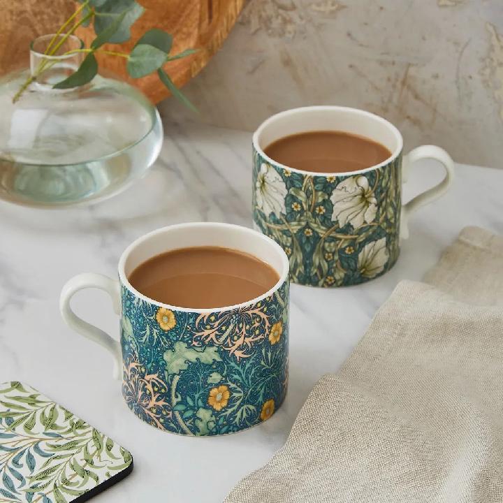 Набор кружек Spode Morris & Co Seaweed & Pimpernel 2шт