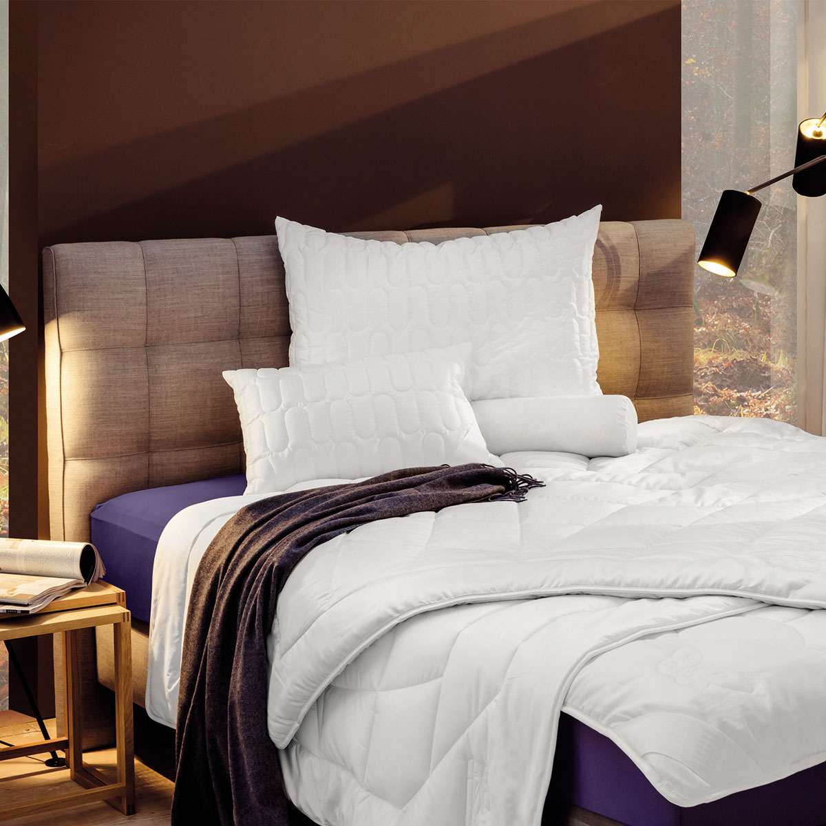 Одеяло евро Johann Hefel Summerdream 200x220см, цвет белый