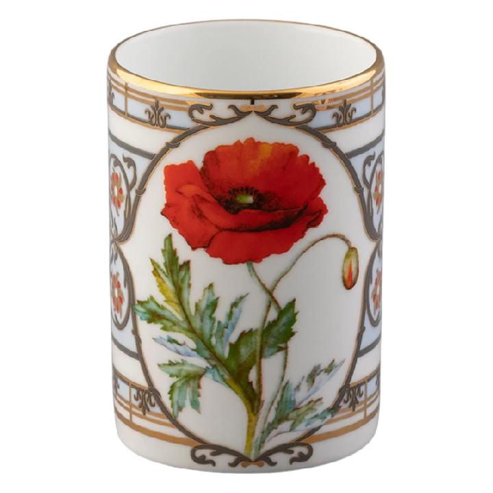 Кружка Императорский фарфоровый завод Цветы и ягоды России Мак восточный