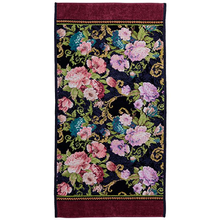 Полотенце Feiler Elisaveta 75x150см, цвет бордовый
