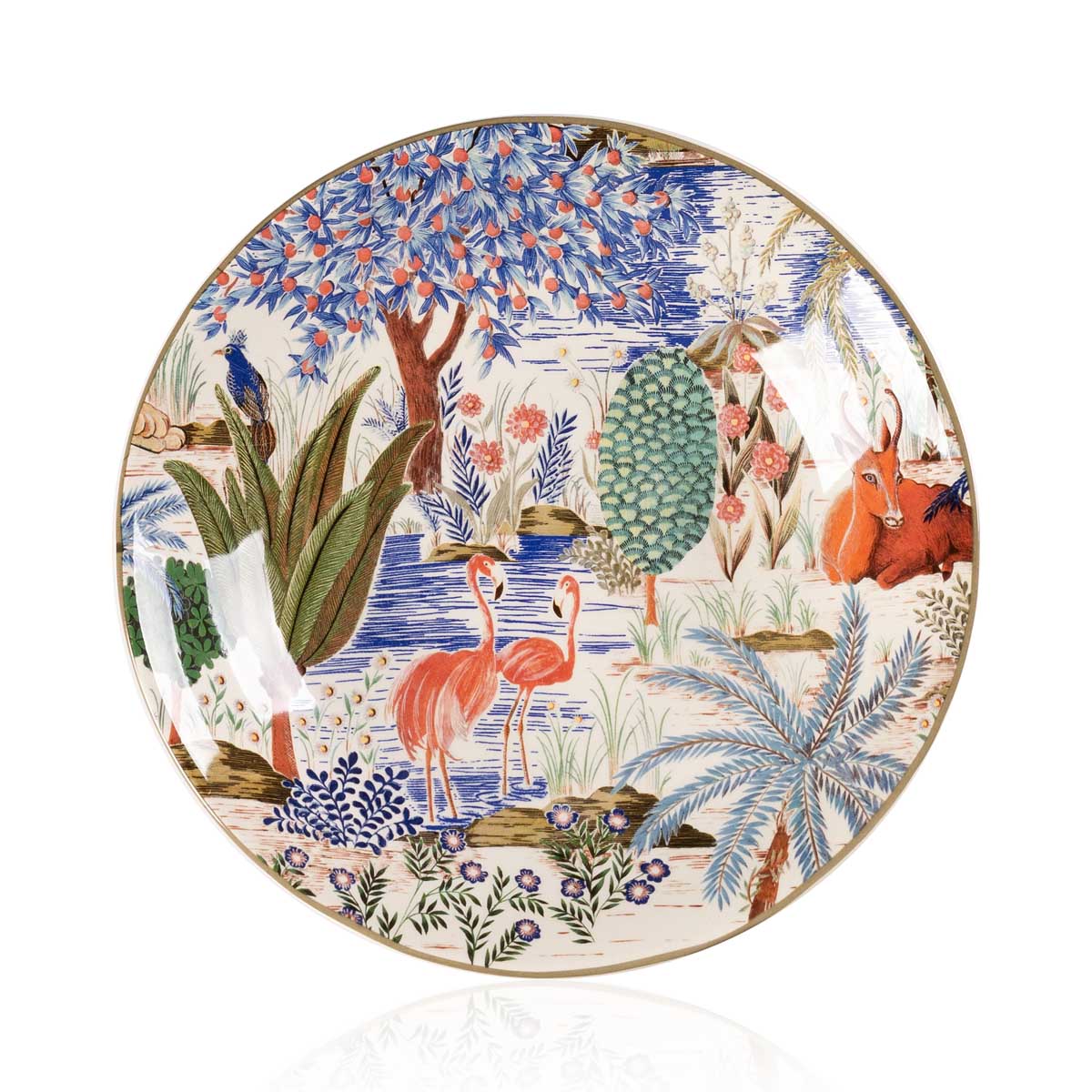 Набор тарелок глубоких Gien Le Jardin Du Palais 22см, 4шт