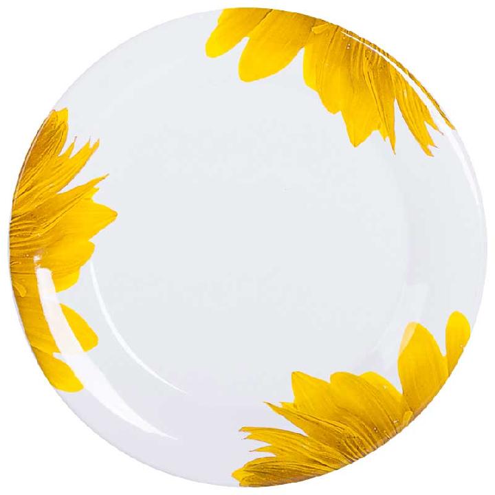Тарелка десертная Ceramiche Viva Sunflower 20см