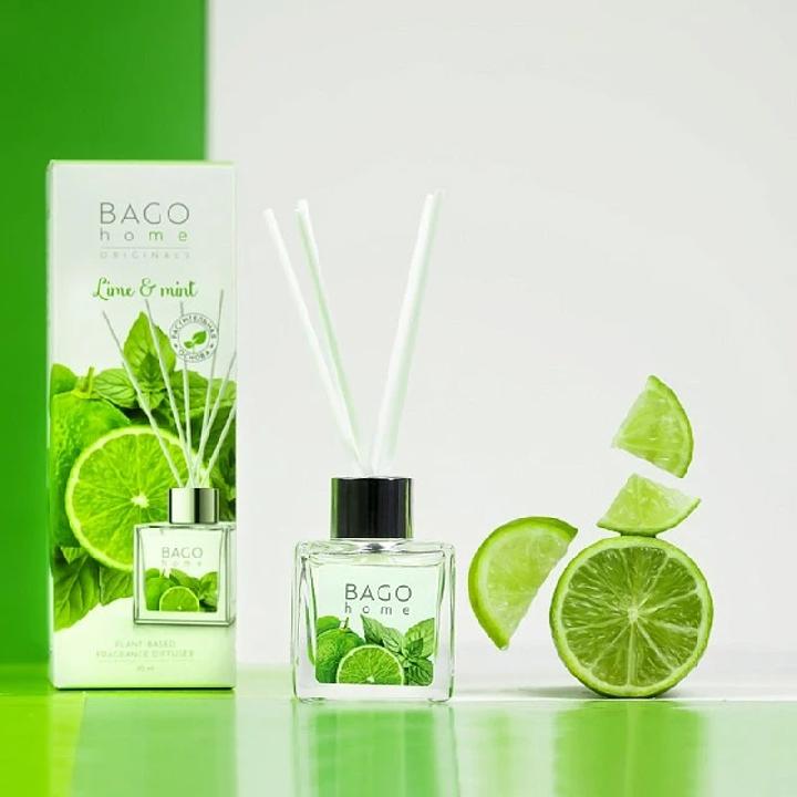 Диффузор ароматический мини BAGO home Ориджиналс Мята и лайм
