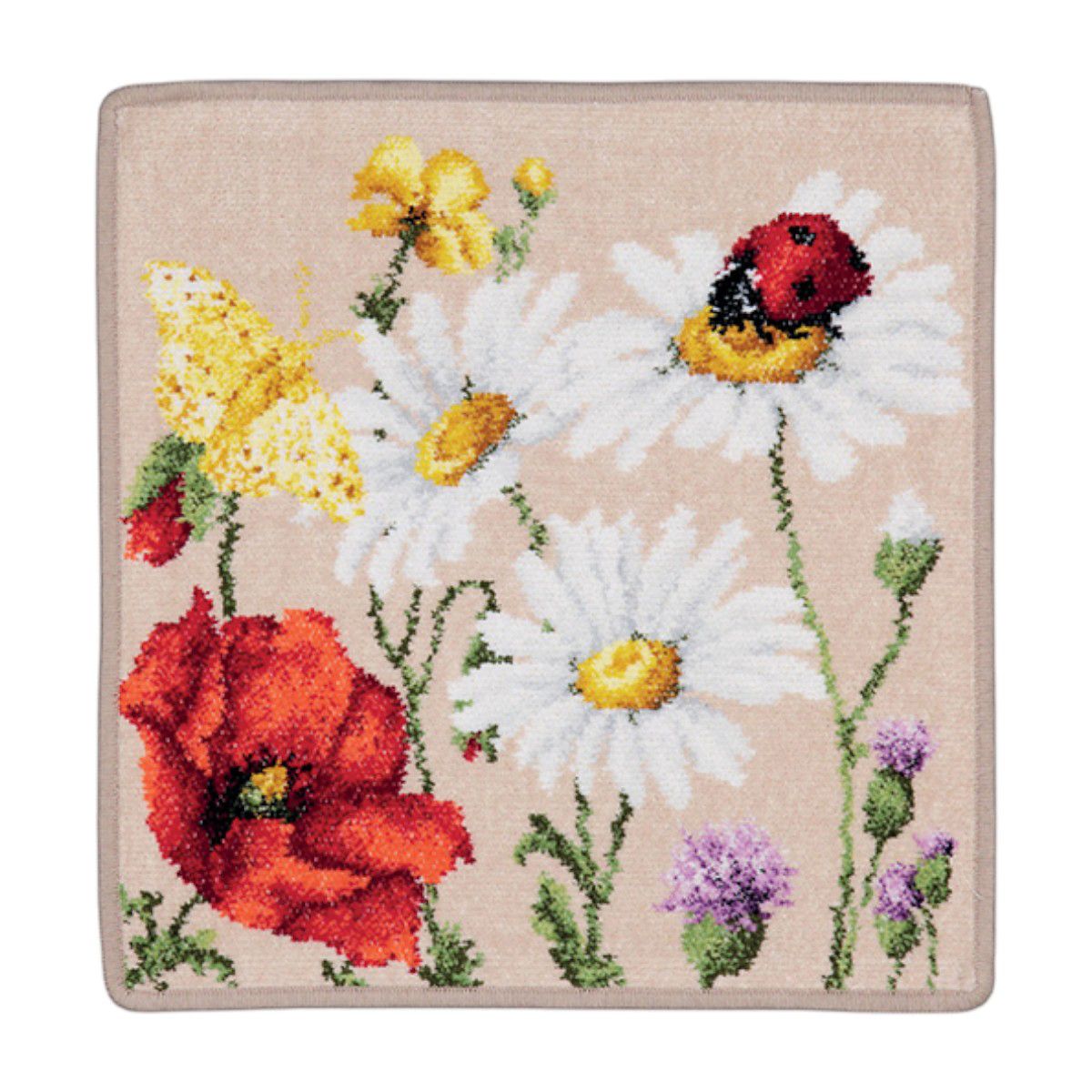 Салфетка Feiler Daisy Field Beige 30x30см