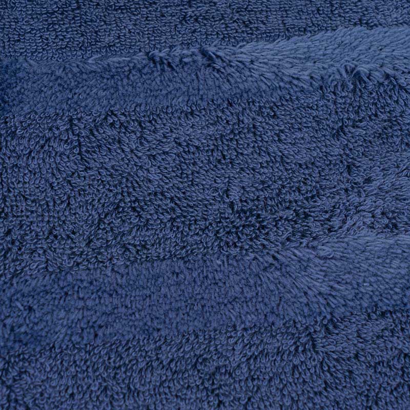Полотенце махровое Cawo Noblesse 30x50см, цвет темно-синий