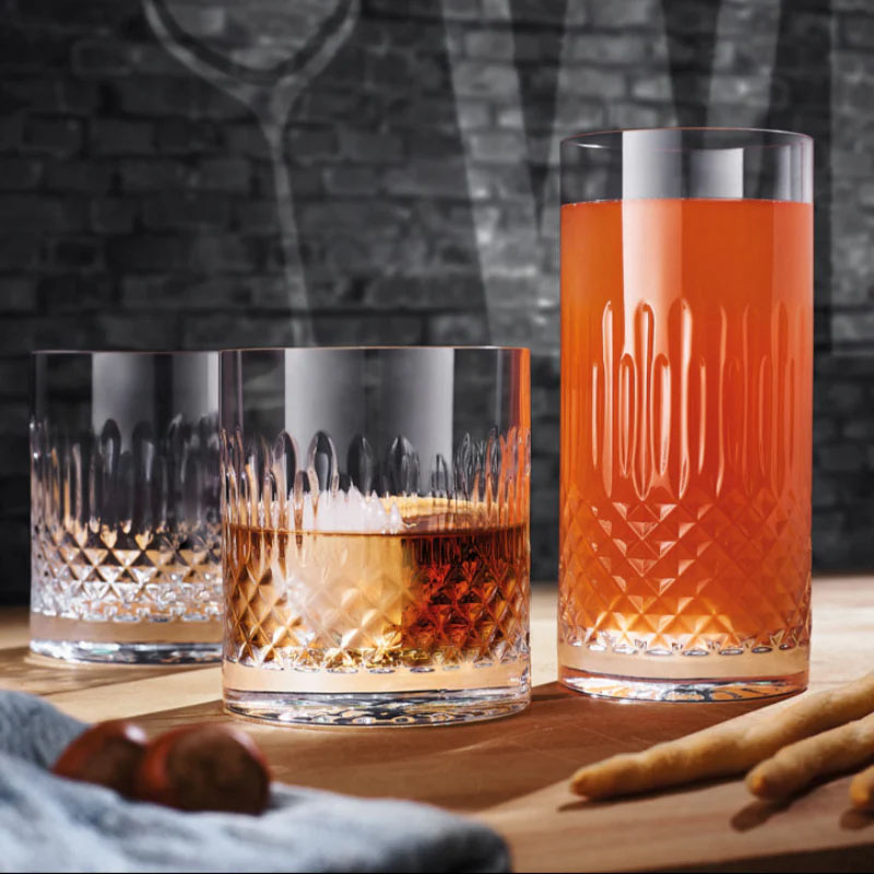 Набор стаканов для воды Luigi Bormioli Diamante, 4шт