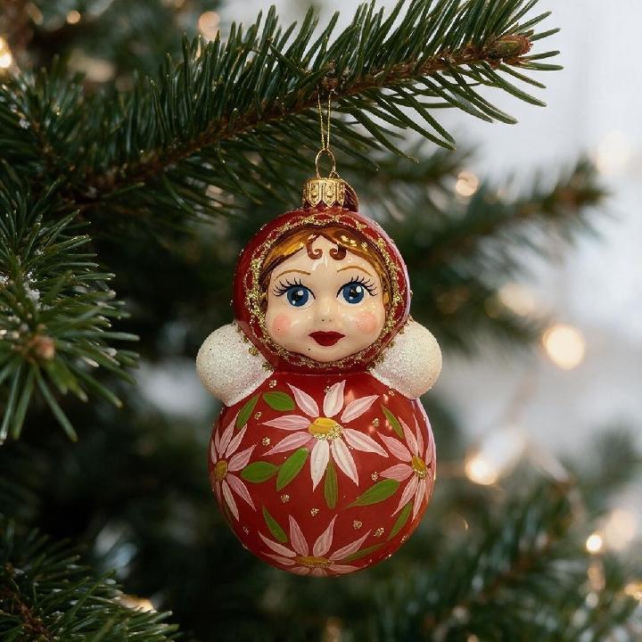 Елочное украшение Коломеев Неваляшка