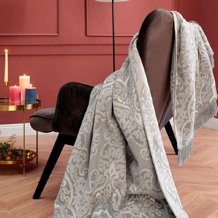 Плед 1,5-спальный Biederlack Modern Classics Lace