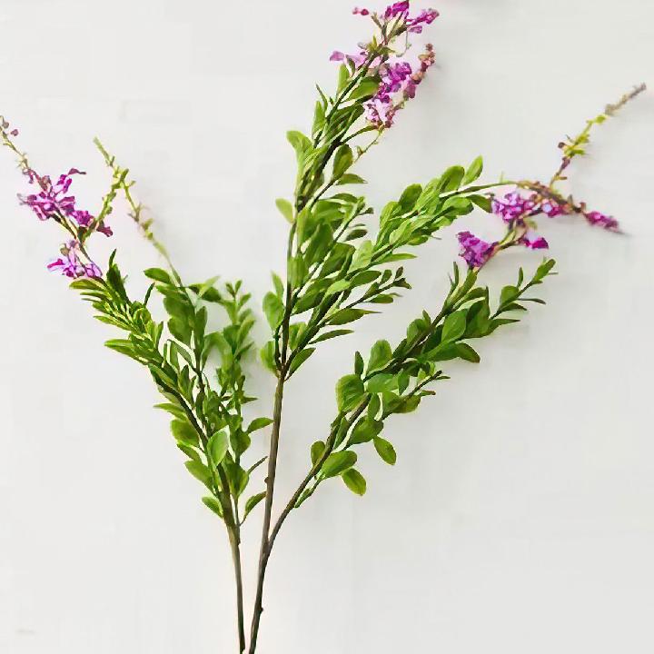 Цветы искусственные FloDecor Шалфей 83см, темно-розовый