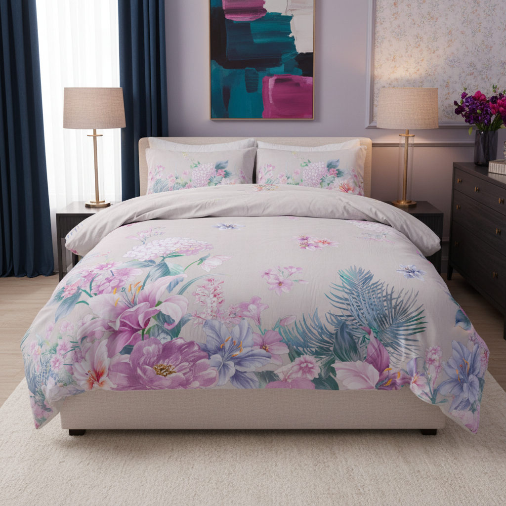 Комплект постельного белья евро Emanuela Galizzi Flower Power 2124