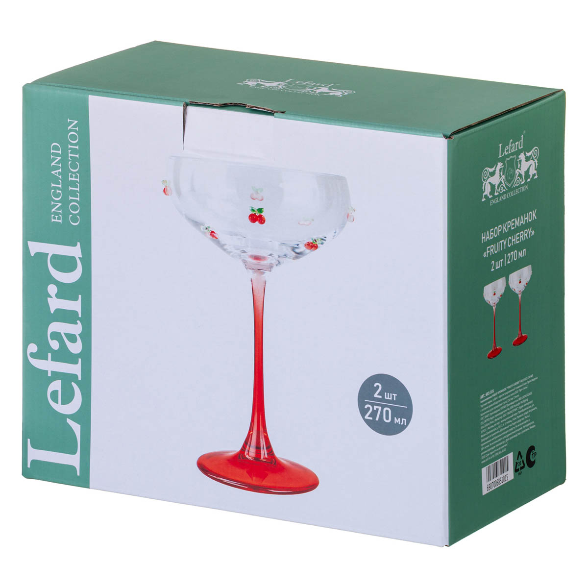 Набор креманок Lefard Fruity Cherry 2шт