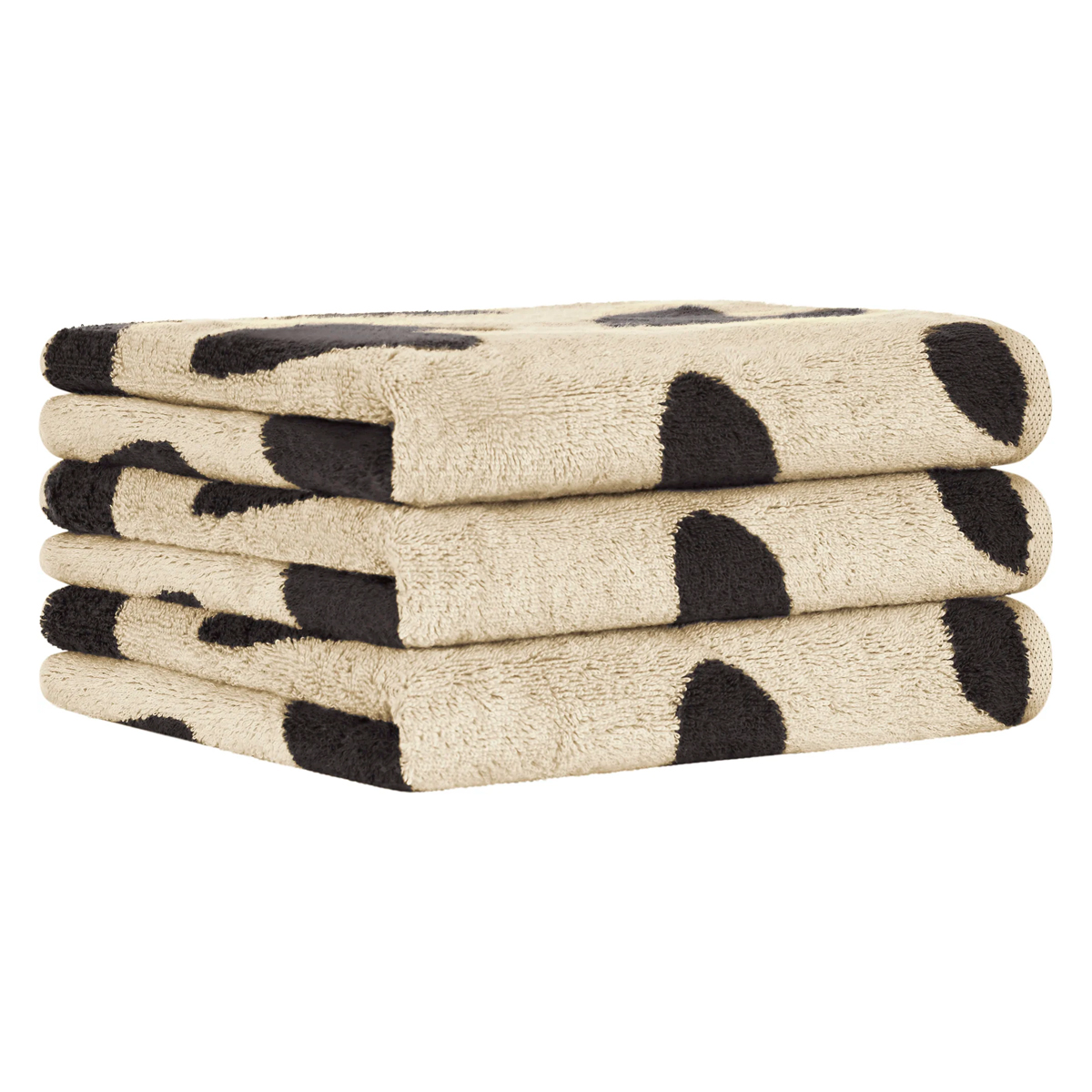 Полотенце Cawo Heart Beats 30x50см, цвет темно-серый