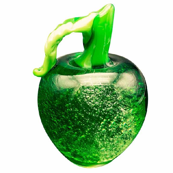 Фигурка Art Glass Зеленое яблоко 9,5x14,5 см