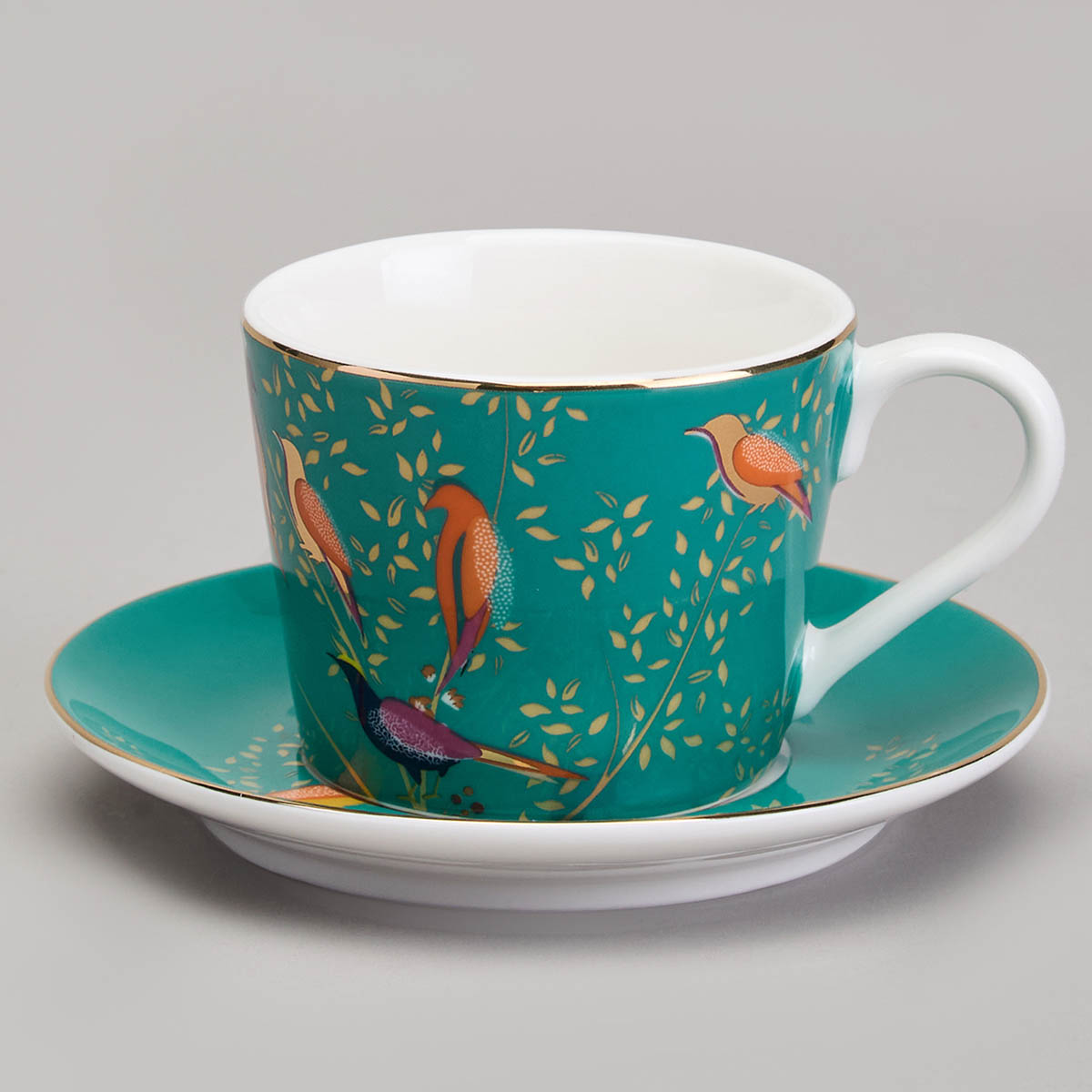 Кофейный набор Lefard Golden Birds 4 предмета на 2 персоны