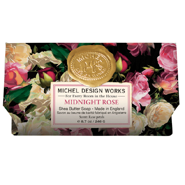 Мыло в бумажной обертке Michel Design Works Полуночная Роза