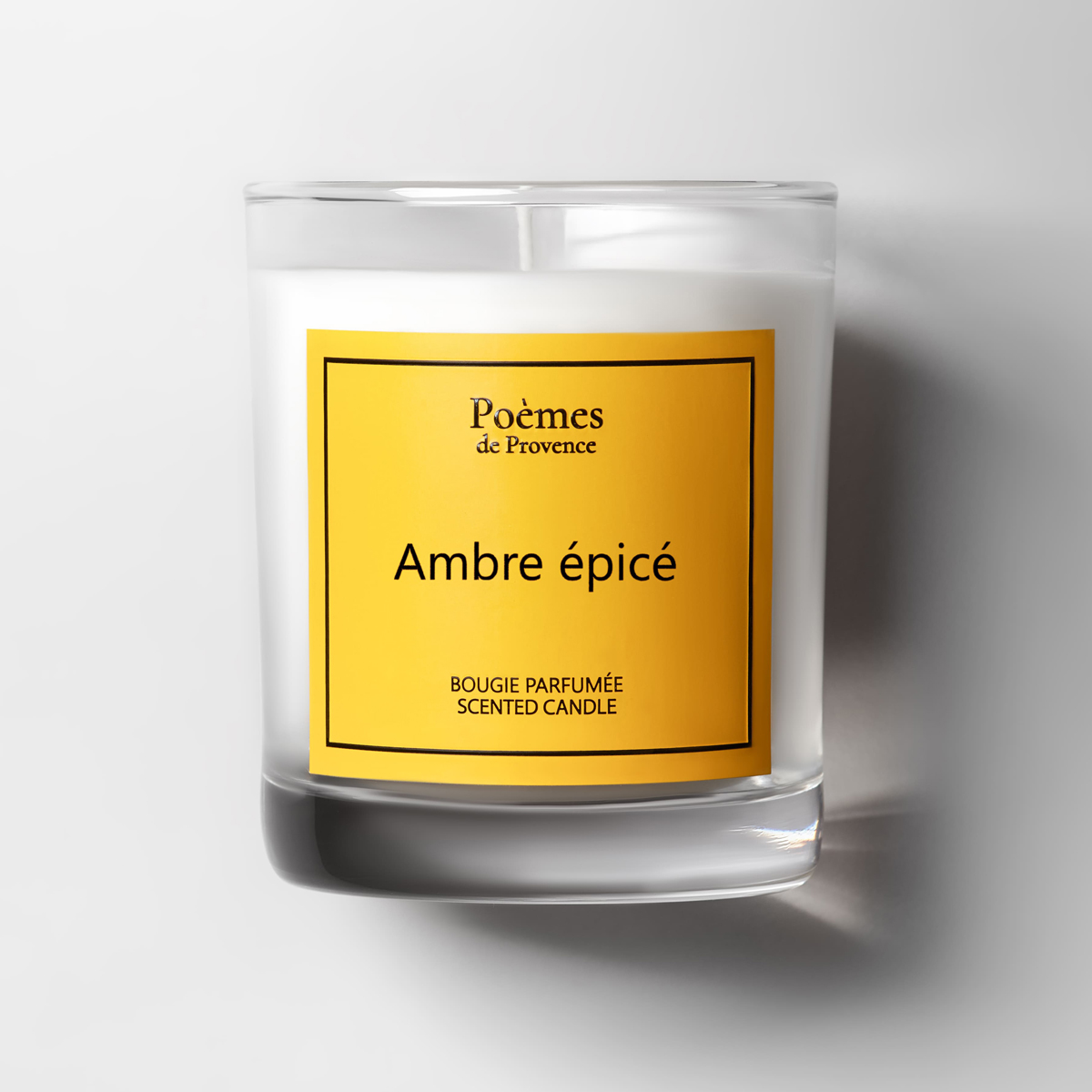 Свеча ароматическая Poemes de Provence Прованс. Пряная амбра