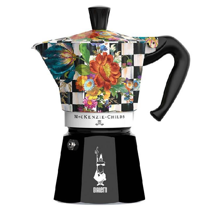 Гейзерная кофеварка Bialetti Moka Express MacKenzie 6 порций