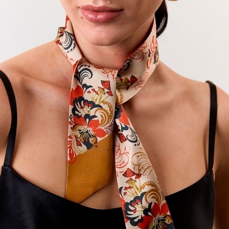 Шарф Mollen Твилли Золотая поляна