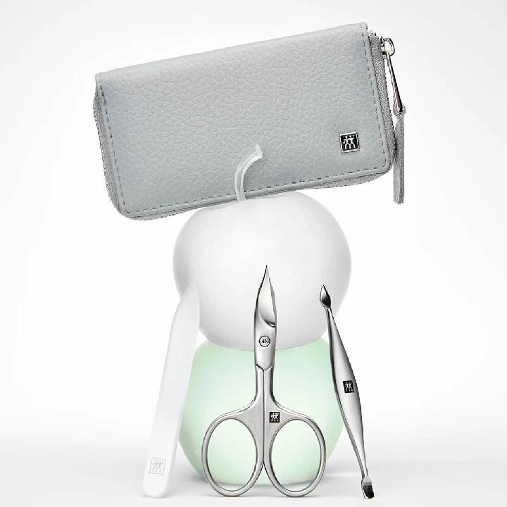 Набор маникюрный 3 предмета Zwilling Beauty Premium, серый