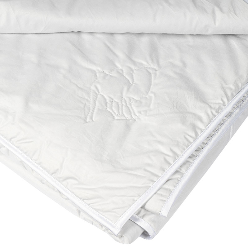 Одеяло евро Kauffmann Cashmere 200x220см, цвет белый