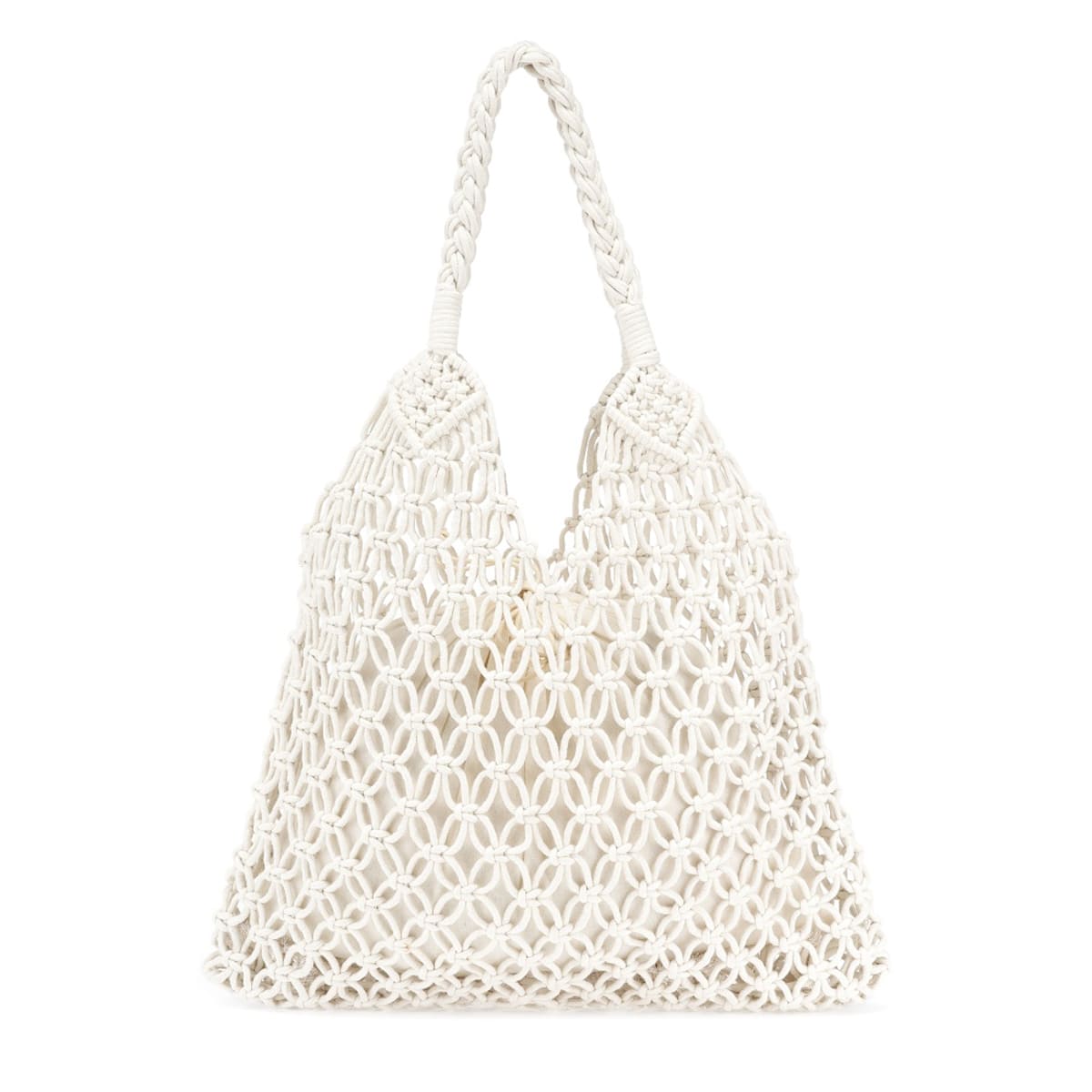 Сумка-шоппер Jane's Story, цвет белый